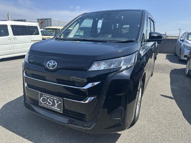 Ref:AUX-24259571 TOYOTA NOAH 2023 1 2023 Toyota Noah black gasoline used car Japan export