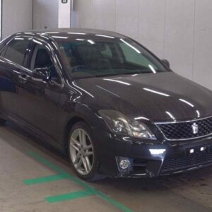 2011 Toyota Crown black gasoline used car Japan export