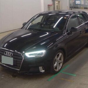 2020 Audi A3 black gasoline used car Japan export