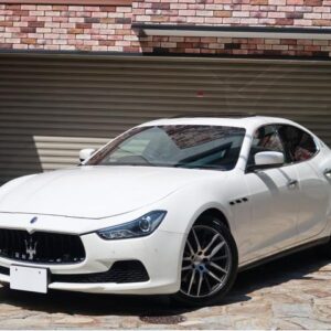 2016 Maserati Ghibli white diesel used car Japan export