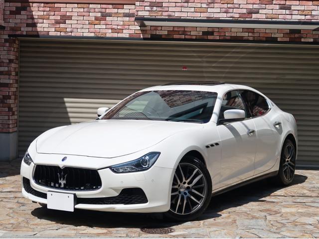 Ref:AUX-24260481 MASERATI GHIBLI 2016 1 2016 Maserati Ghibli white diesel used car Japan export