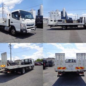 2021 Mitsubishi Fuso Canter white diesel used car Japan export