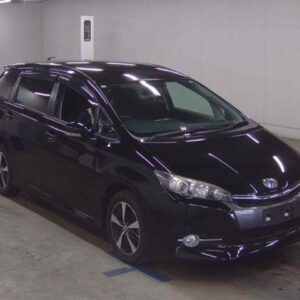 2013 Toyota Wish black gasoline used car Japan export
