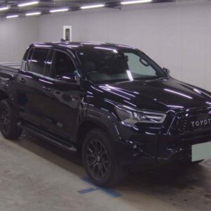 2022 Toyota Hilux black diesel used car Japan export