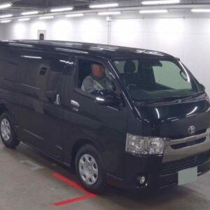 2018 Toyota Regius Ace Van black diesel used car Japan export