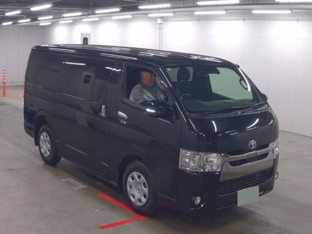 Ref:AUX-24260753 TOYOTA REGIUS ACE VAN 2018 1 2018 Toyota Regius Ace Van black diesel used car Japan export