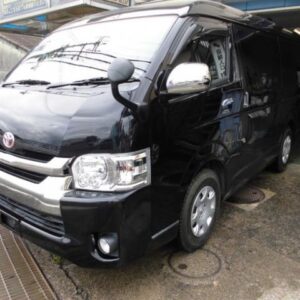 2016 Toyota Regius Ace Van black diesel used car Japan export