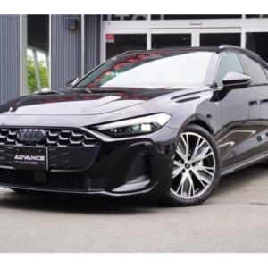 2025 Audi A5 Avant black gasoline used car Japan export