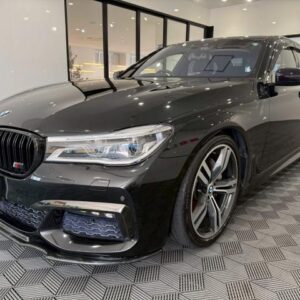2017 Bmw 7 Series black gasoline used car Japan export