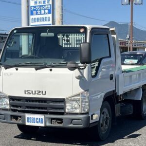 2012 Isuzu Elf Truck white diesel used car Japan export