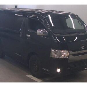 2016 Toyota Regius Ace Van black diesel used car Japan export
