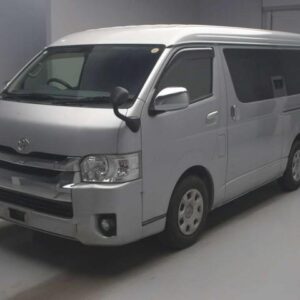 2015 Toyota Hiace Wagon silver gasoline used car Japan export