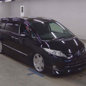 2011 Toyota Estima black gasoline used car Japan export