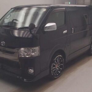 2018 Toyota Regius Ace Van black diesel used car Japan export