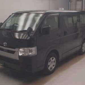 2024 Toyota Hiace Van black diesel used car Japan export