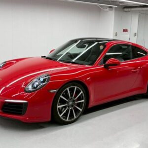 2017 Porsche 911 red gasoline used car Japan export