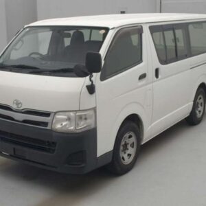 2012 Toyota Regius Ace Van white gasoline used car Japan export
