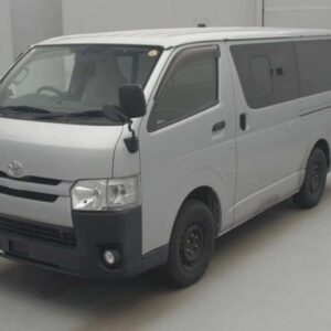 2017 Toyota Regius Ace Van silver diesel used car Japan export