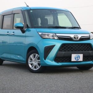 2021 Toyota Roomy blue gasoline used car Japan export