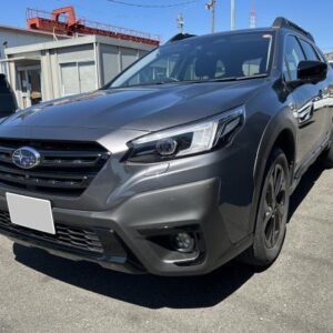 2022 Subaru Legacy Outback gray gasoline used car Japan export