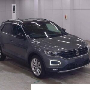 2021 Volkswagen T-Roc gray diesel used car Japan export