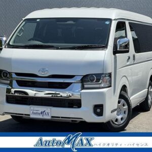 2026 Toyota Hiace Wagon pearl gasoline used car Japan export