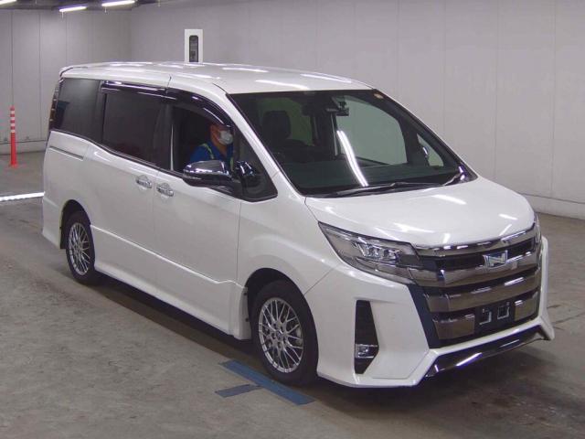 Ref:AUX-24265398 TOYOTA NOAH 2021 1 2021 Toyota Noah pearl gasoline used car Japan export
