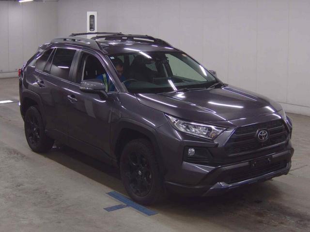 Ref:AUX-24265463 TOYOTA RAV4 2021 1 2021 Toyota Rav4 gray gasoline used car Japan export