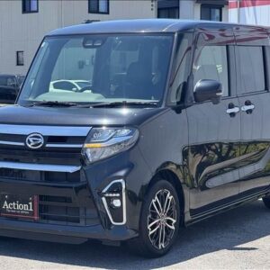 2020 Daihatsu Tanto black gasoline used car Japan export