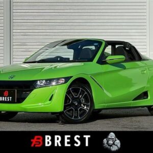 2022 Honda S660 green gasoline used car Japan export