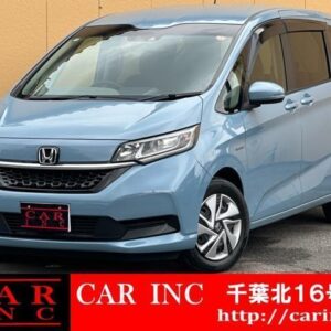 2020 Honda Freed Plus Hybrid blue hybrid used car Japan export