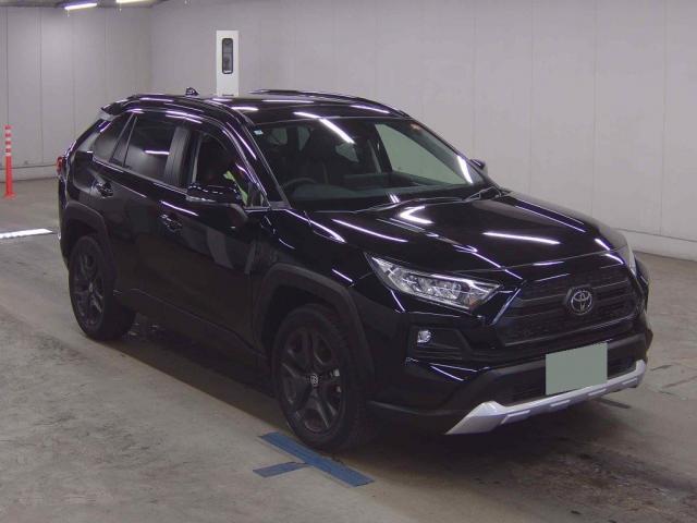 Ref:AUX-24280211 TOYOTA RAV4 2025 1 2025 Toyota Rav4 black gasoline used car Japan export