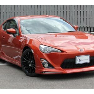 2013 Toyota 86 orange gasoline used car Japan export
