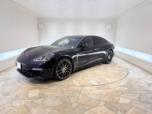 Ref:AUX-24280384 PORSCHE PANAMERA 2023 1 2023 Porsche Panamera black gasoline used car Japan export