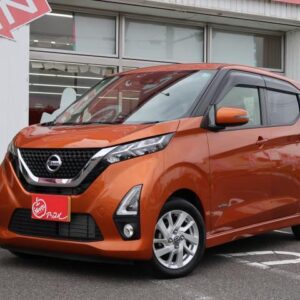 2019 Nissan Dayz orange gasoline used car Japan export