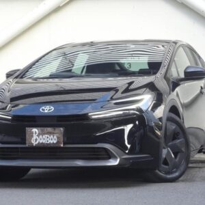 2023 Toyota Prius black hybrid used car Japan export