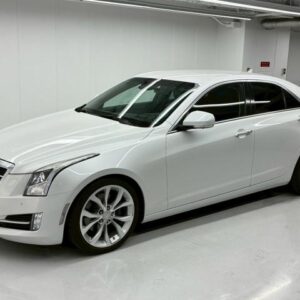 2015 Cadillac Cadillac Ats white gasoline used car Japan export