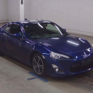 2015 Toyota 86 blue gasoline used car Japan export