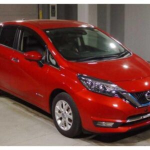 2019 Nissan Note red gasoline used car Japan export