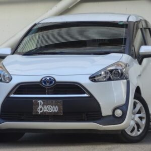 2015 Toyota Sienta pearl hybrid used car Japan export