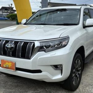 2023 Toyota Land Cruiser Prado pearl gasoline used car Japan export