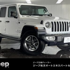 2022 Chrysler Jeep Jeep Wrangler Unlimited white gasoline used car Japan export
