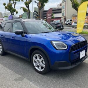 2025 Mini Mini blue gasoline used car Japan export
