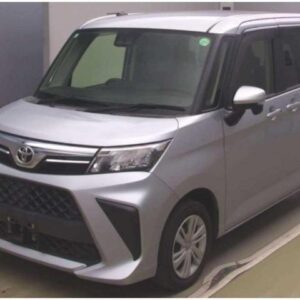 2021 Toyota Roomy silver gasoline used car Japan export