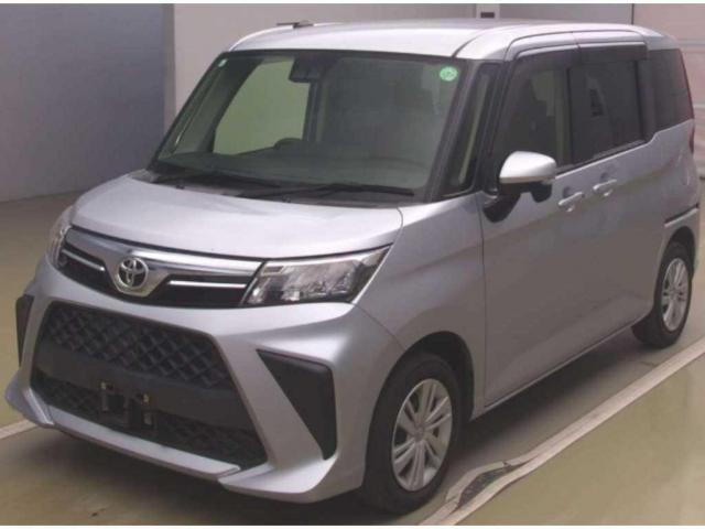 Ref:AUX-24285133 TOYOTA ROOMY 2021 1 2021 Toyota Roomy silver gasoline used car Japan export