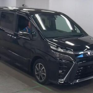 2021 Toyota Voxy black gasoline used car Japan export