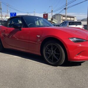 2017 Mazda Roadster red gasoline used car Japan export