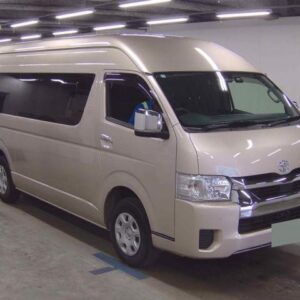2024 Toyota Hiace Wagon gold gasoline used car Japan export