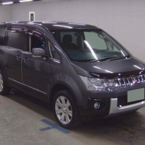 2014 Mitsubishi Delica D:5 gray gasoline used car Japan export