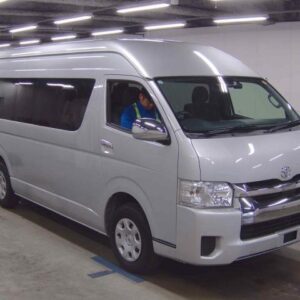 2020 Toyota Hiace Wagon silver gasoline used car Japan export